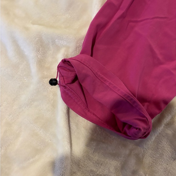 Fuchsia Drawstring Pants - Picture 4 of 4